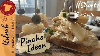 🇪🇸 Pincho Snack Idee - Tapas #Shorts - Spanische Rezepte unter einer Minute 🇪🇸