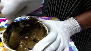 MAKING HENNA PASTE FOR MEHANDI DESIGN || #Sey'sVlog