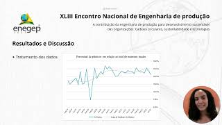 ANÁLISE DA COLETA DE MATERIAIS PLÁSTICOS NO PERÍODO DE PANDEMIA EM UMA COOPERATIVA DE TRIAGEM