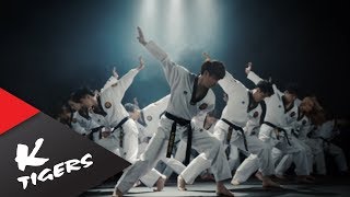 Amazing Taekwondo Dance || Ktigers Demo At Korea Open 2017