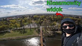 WEJŚCIE NA SZCZYT BIAŁEGO MOSTU W SIERADZU *mega adrenalina*