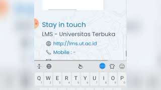 Tutorial cara login dan mengakses lms universitas terbuka melalui hp android