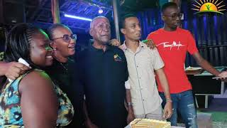 MZEE NGALLA SURPRISE BIRTHDAY PARTY BY PWANI FM AT STANDARD GRILL MTWAPA/ HAPPY 86 BDAY MZEE NGALLA