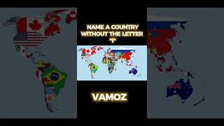 Name a country without the letter  I #shorts#countries#europe#asia#world#geotuber#indian#mapwithflag