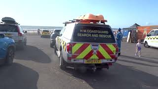 Blackpool Central Pier 06//08/2024 Closed Woman Fallen On To Beach Part 1