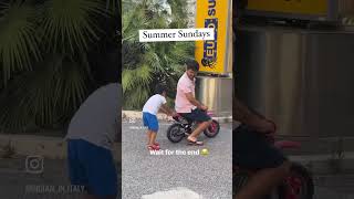 Fun with Father ☺️ #kidsbike #kidsactivities #kidsride #kids #kidslearning #kidsfun #funny #cute