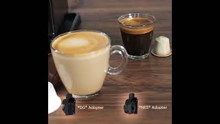 HiBREW Multiple Capsule Coffee Machine Hot Cold DG Cappuccino Nes Small Capsule ESE Pod Ground Coffe