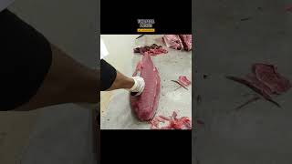 CRAZY WITH KNIFE cutting a big tuna fish from Aceh Indonesia