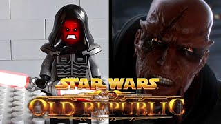 Lego Star Wars Darth Vindican Tutorial/Showcase - Lego Star Wars The Old Republic (Purist Custom)