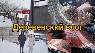 Влог:Наши будни/ Ездиют пожарники/ Приехали Катя с Данилом/Распаковка подарка/Угостили олениной