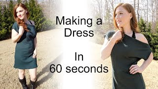 Sewing an Asymmetrical Dress: Mama Deanna Pattern