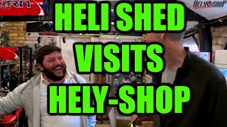 🏡Heli Shed visits HELY-SHOP !!