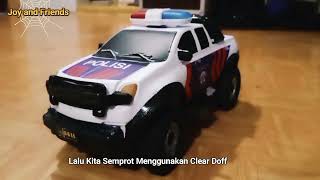 Membuat Grill dan Emblem Logo Mobil RC