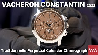 VACHERON CONSTANTIN Traditionnelle Perpetual Calendar Chronograph. Collection Excellence Platine.