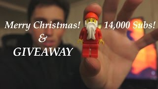 CHRISTMAS GIVEAWAY - Thank you for 14,000 Subs See you in 2017 Lego Santa Figure