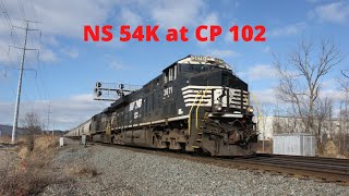 NS 54K at CP 102 - Macedonia, OH - 1/23/21