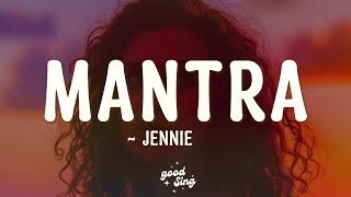 JENNIE - Mantra (Lyrics)