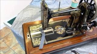 Alex Askaroff presents the Superba sewing machine