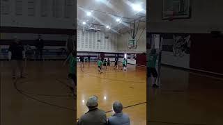 Ethans drains a basket to help secure the win basketball 🏀 game 6 Saco Irish vs Saco Wild Cats 🤙☺️😁