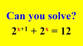 A Nice Algebra Equation: x = ?