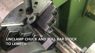 SimcoTurn HL-320 bar pulling with EZ-Puller