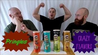 The Guys Try Weird Pringles