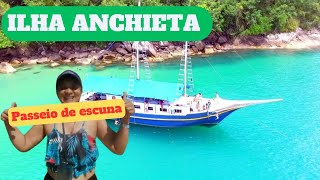 Ilha Anchieta Ubatuba SP. #PASSEIO DE ESCUNA INESQUECÍVEL. O lugar é incrível!!! Top d+