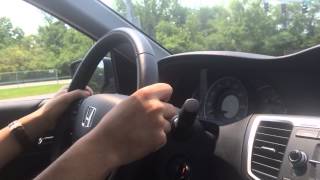 How to Drive with Paddle Shifters  2015 Honda Accord sport Paddle shifters .