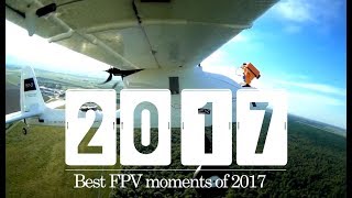 My Best FPV Plane moments of 2017 in 120 seconds