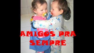 AMIGOS PARA SEMPRE...  Meus lindos bebês me fazem rir