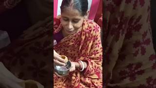 My Mom Having Panipuri