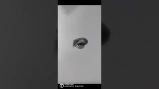 Realistic Eye Drawing❤️ | Graphite Drawing | Eyes