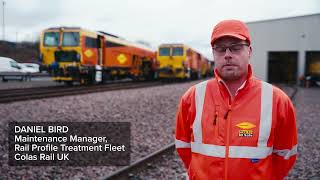 FuelActive system reduces fuel and carbon emissions by up to 7% for Colas Rail (3.5 min)