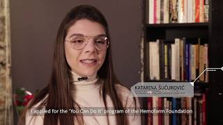 Katarina Sucurovic, Hemofarm Foundation Scholarship Owner 2019/2020.