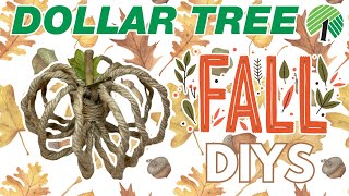 Crafty Fall 2024: Dollar Tree Fall DIYS for 2024! Cozy Autumn Decor