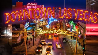 Downtown Las Vegas is back. Las Vegas Reopening. November 05, 2021.