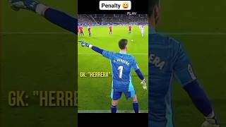 mind games goal keeper osasuna herrera vs karim Benzema