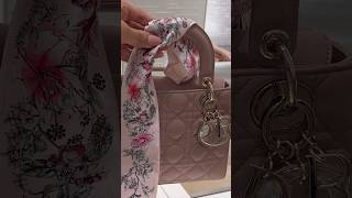 Choosing a Mitzah for my new Blush Lady dior handbag