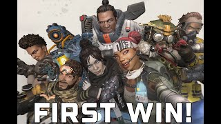 CraftyIsPlaying Apex Legends: First Win!