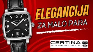 Certina DS Podium Square - Elegancija za malo para