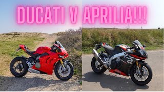 Ducati Panigale V4S vs 2020 Aprilia RSV41100 Factory | Which is Better?