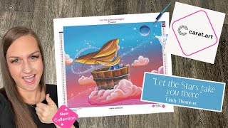 Unboxing New Release From Carat.Art! “Let the Stars take you there” by Cindy Thornton!