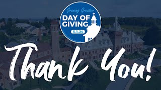 Growing Greater Day of Giving | Thank You