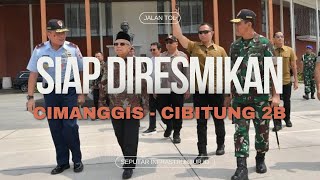 TOL CIMANGGIS - CIBITUNG DIRESMIKAN WAPRES MA’RUF AMIN