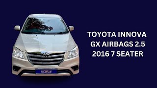 Toyota Innova Genuine Less Driven 2016