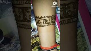 🐘Easy Baby Elephant Design || Border Design #henna #mehndi #viral #shorts #trending #youtube #short