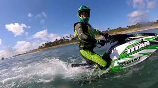 Simple Standup Jetski Surf Session