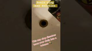 Unclog drain with vinegar and baking soda #shorts #viral #drain #trending #india #ytshorts #short