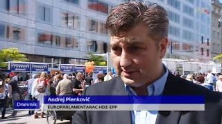 Andrej Plenković - Izjava povodom Dana Europe za Dnevnik u podne HRT-a - 7.5.2016.