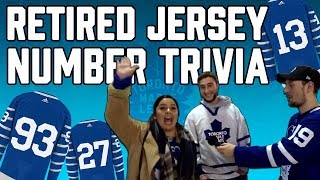 Do YOU Know Retired Leafs Jersey Numbers?